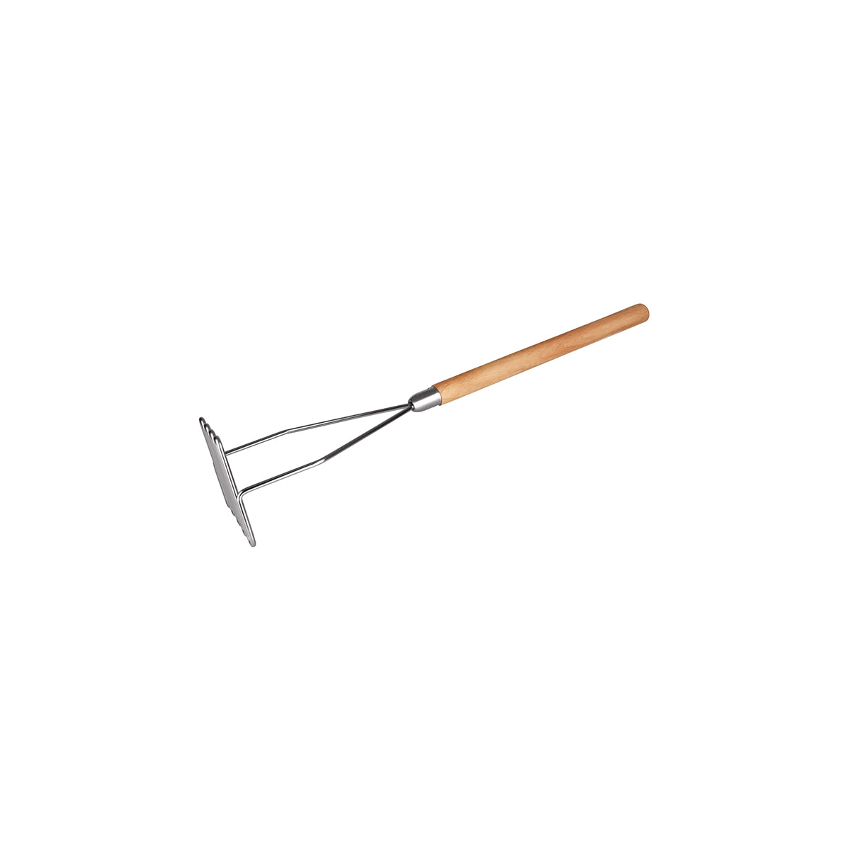 Potato Masher Wood Handle 110x115x450mm