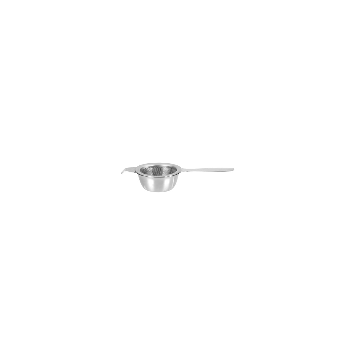 Tea Strainer with Drip Bowl 60x25x130mm