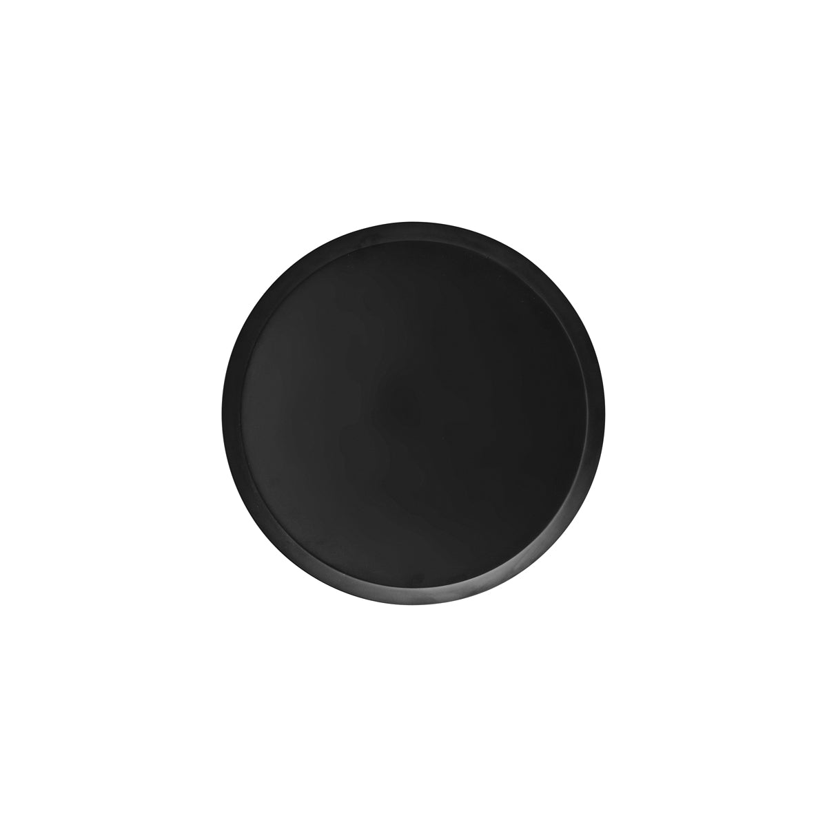 Cake Plate Black Polycarbonate 232x15mm