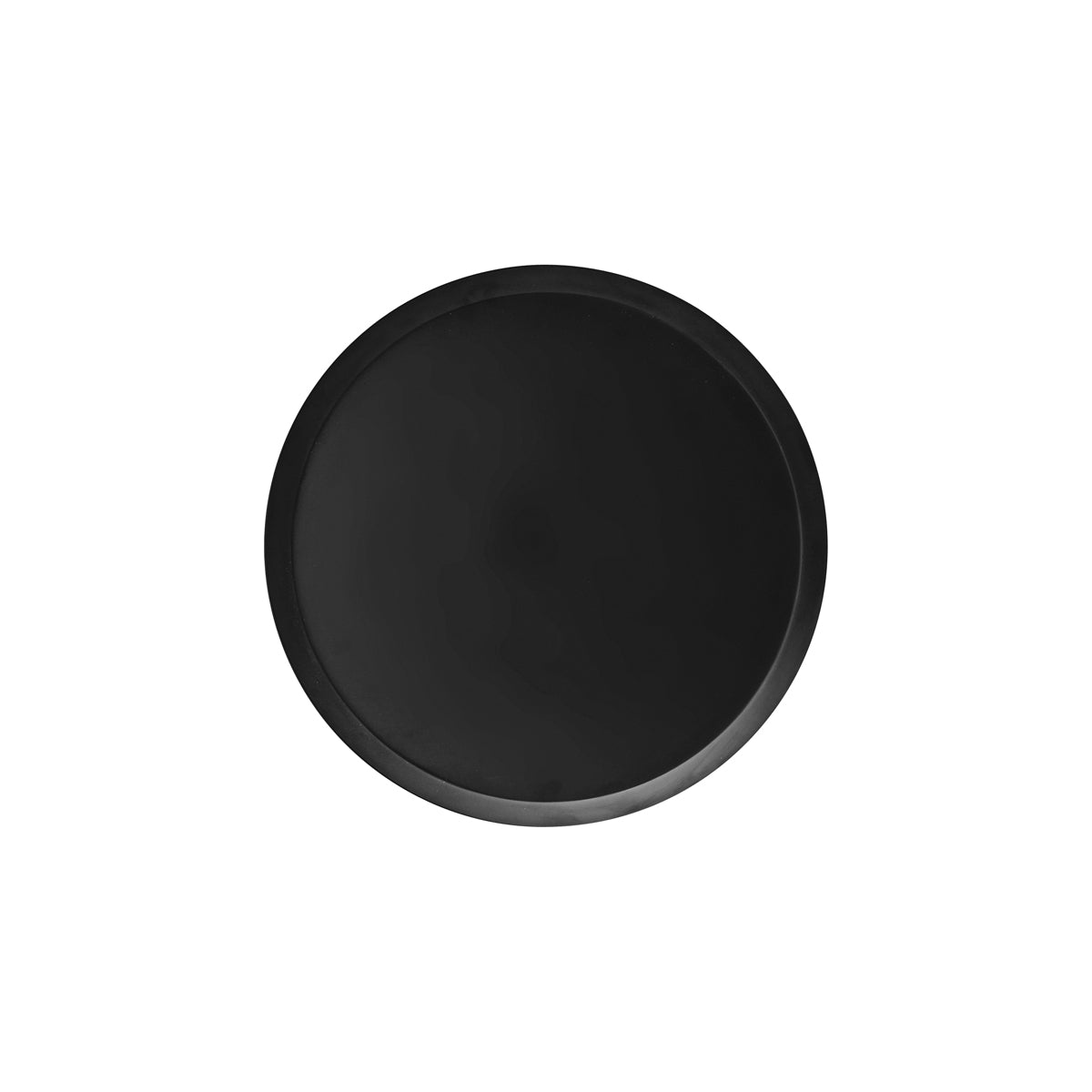Cake Plate Black Polycarbonate 285x18mm