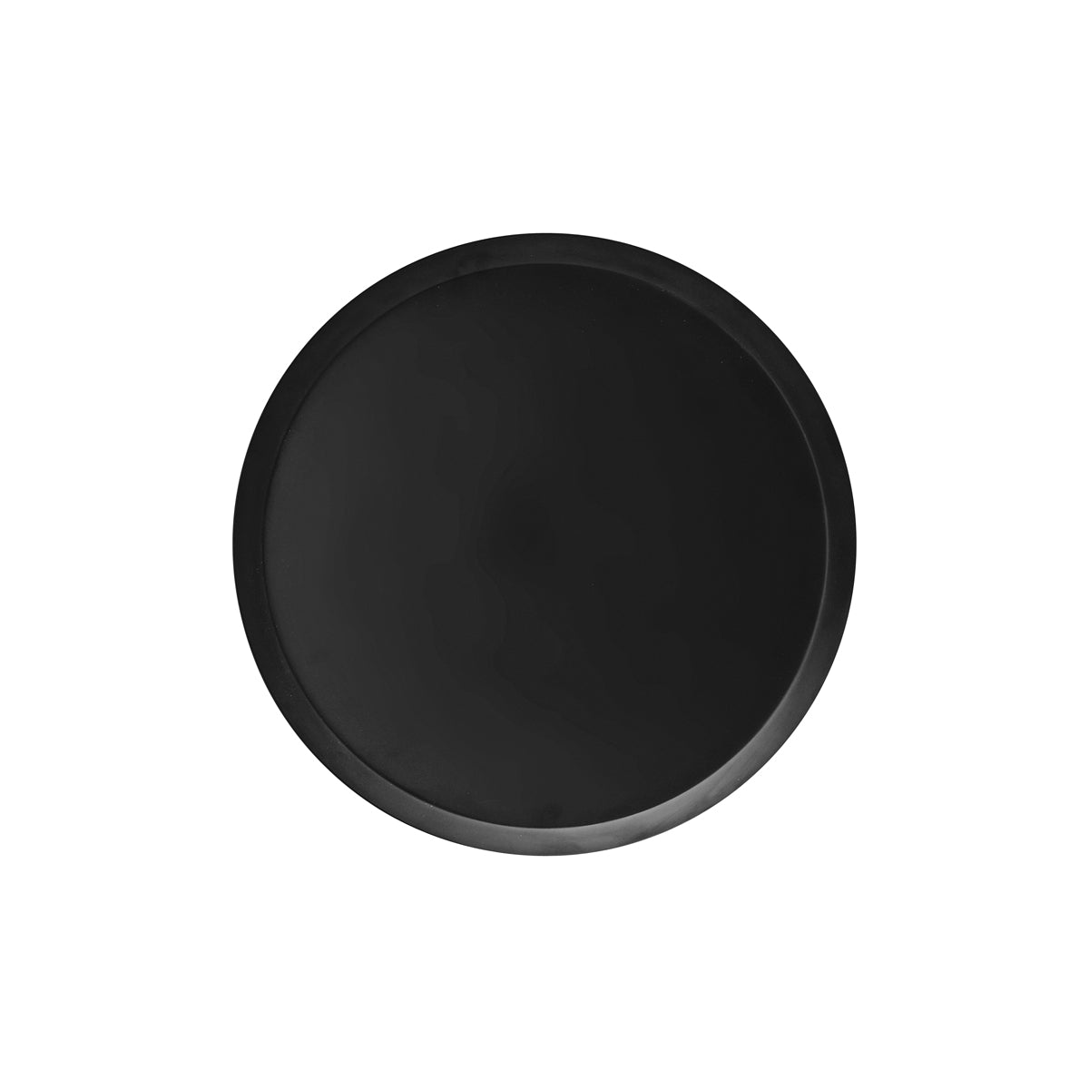 Cake Plate Black Polycarbonate 308x18mm