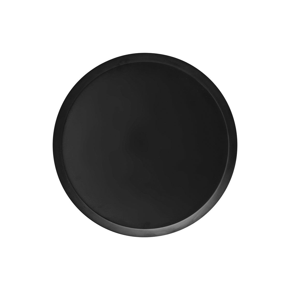 Cake Plate Black Polycarbonate 342x22mm