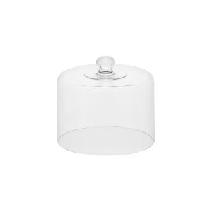 Cloche / Cake Cover Straight Sided Clear Polycarbonate 208x182mm