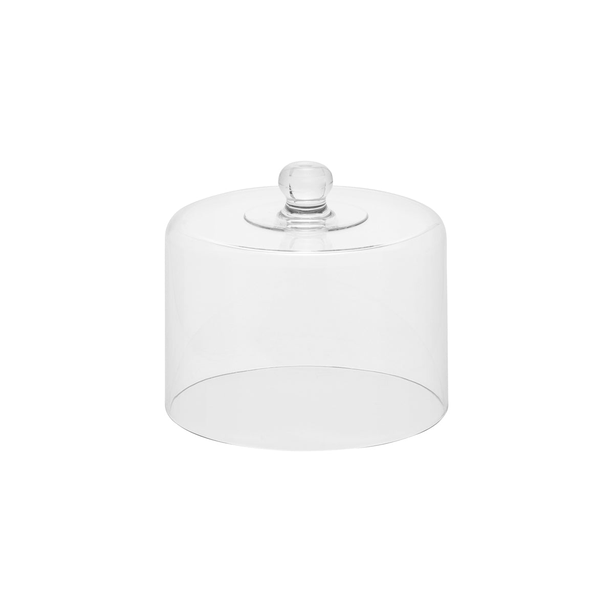 Cloche / Cake Cover Straight Sided Clear Polycarbonate 208x182mm
