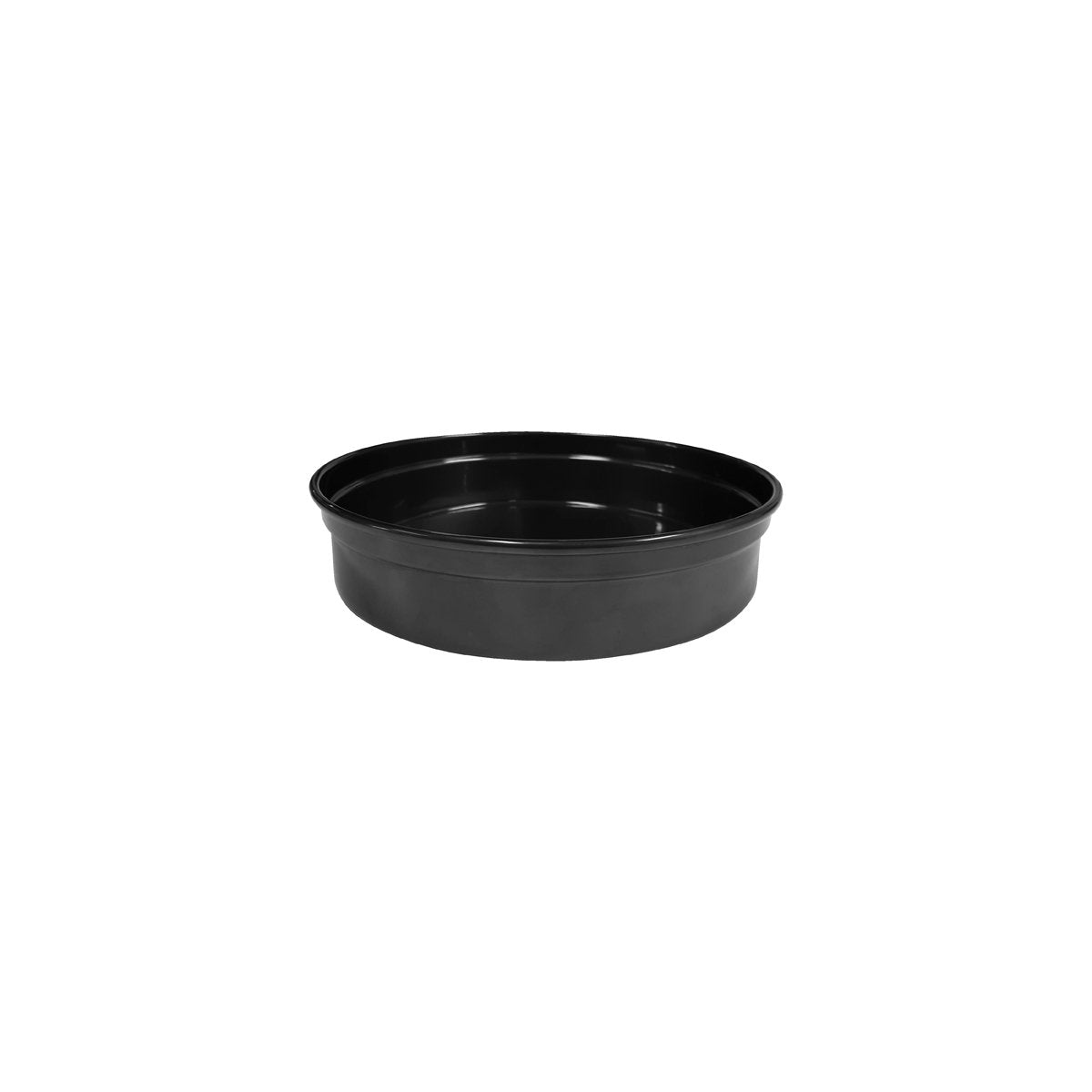 Round Bar Tray Aluminium Black 240x50mm