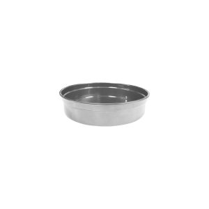 Round Bar Tray Aluminium Silver 240x50mm