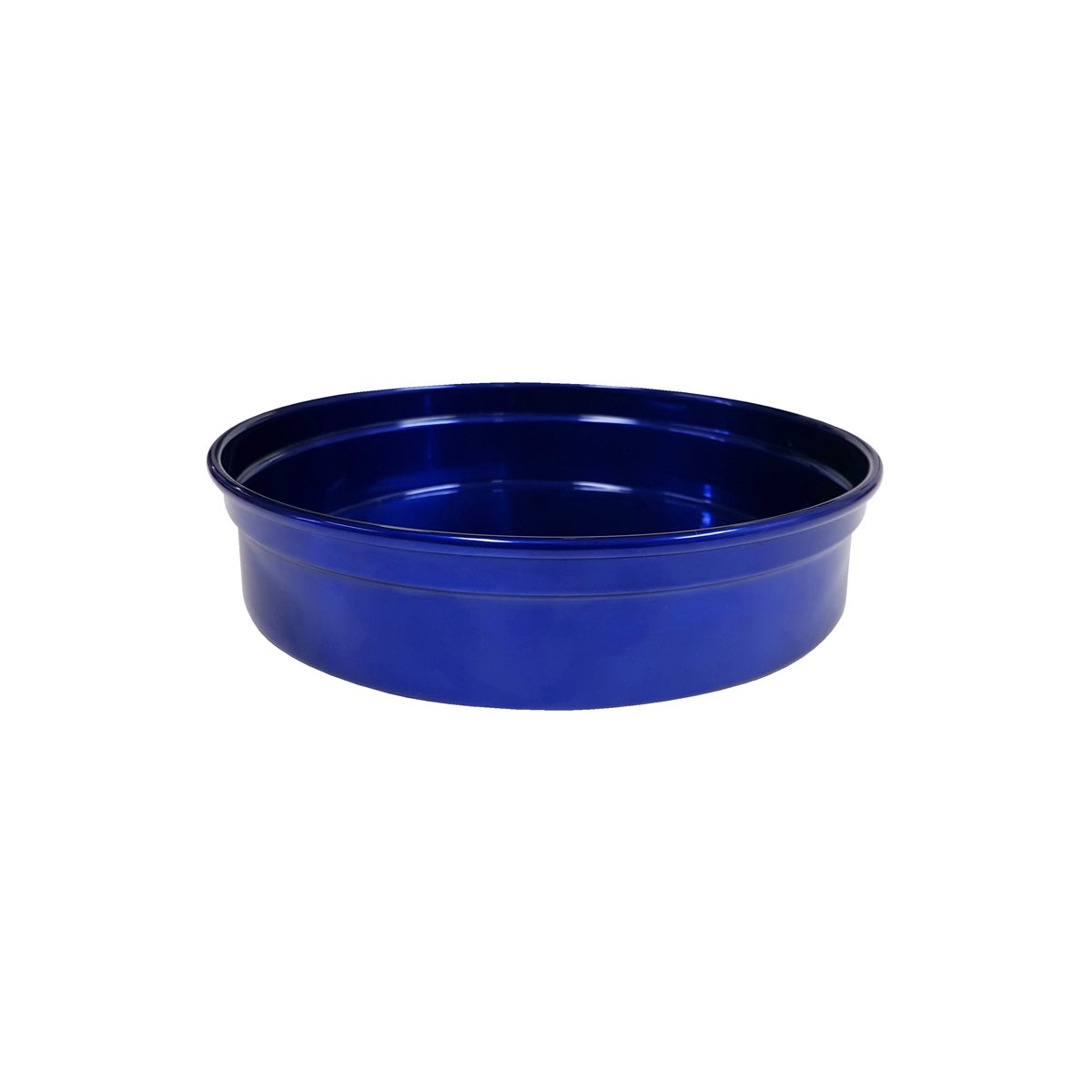 Round Bar Tray Aluminium Blue 330x50mm