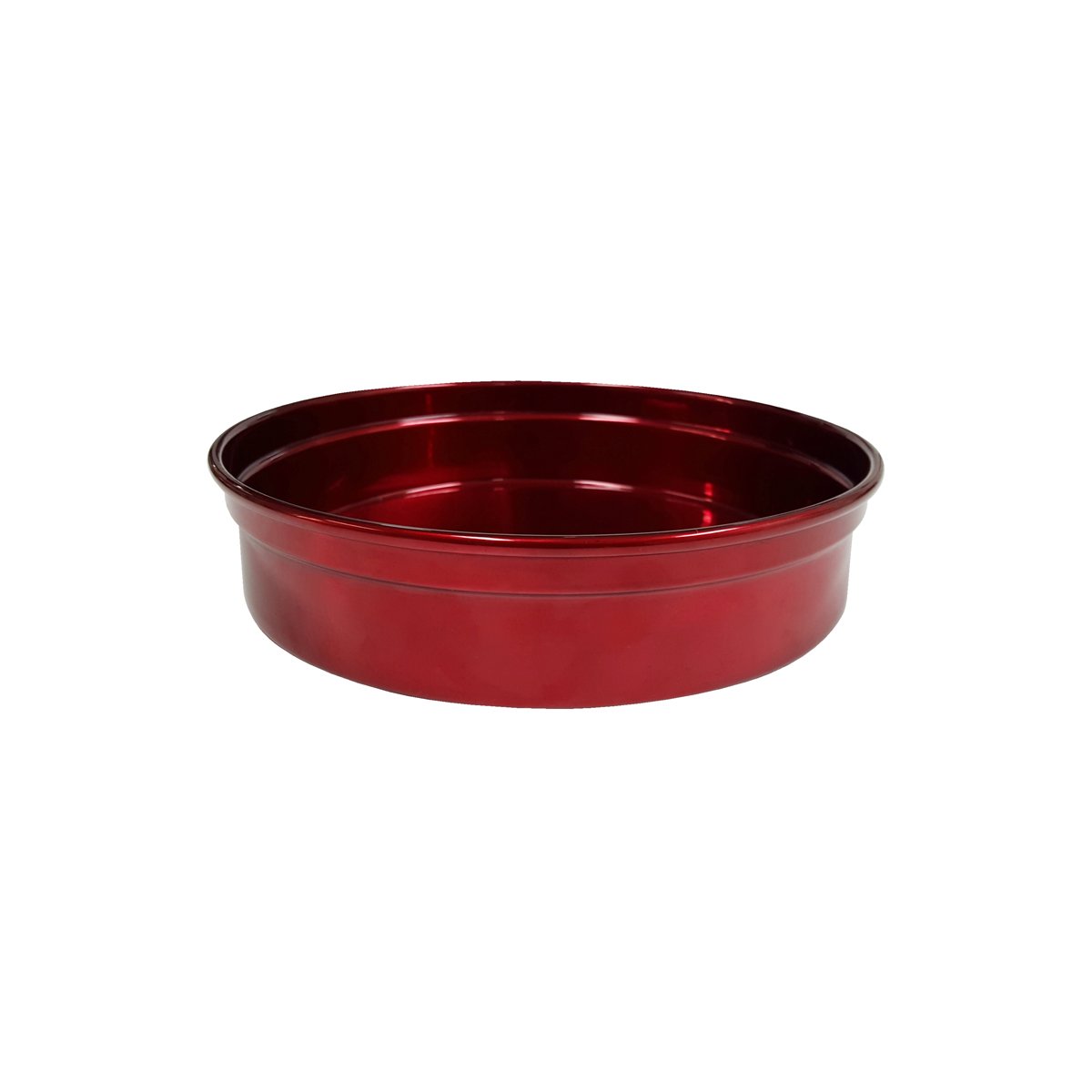 Round Bar Tray Aluminium Red 330x50mm