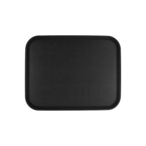 Non-Slip Rectangular Black Tray 350x450mm