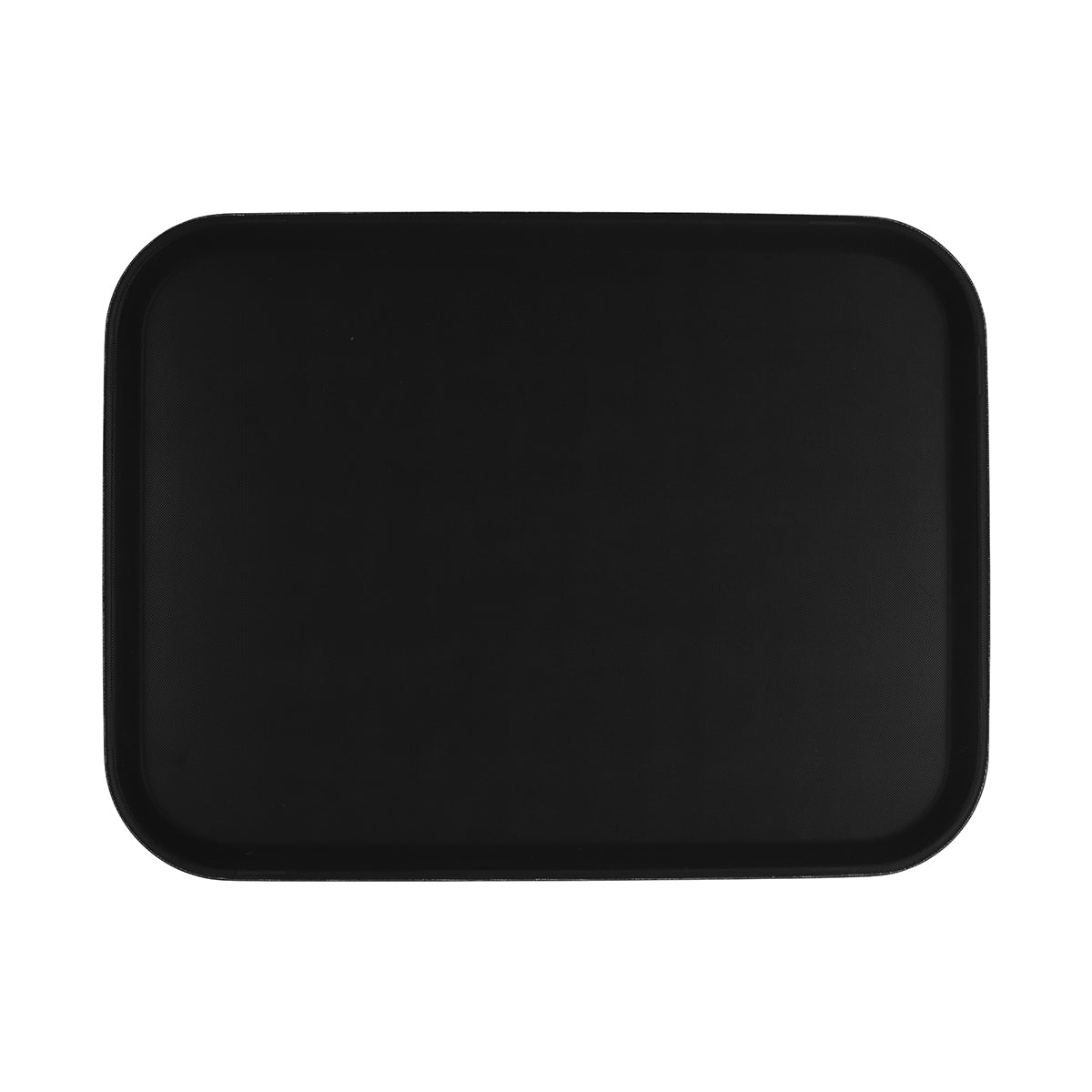 Non-Slip Rectangular Black Tray 405x550mm