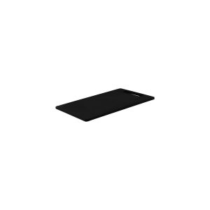 Cutting Board Polyethylene Black with Handle 200x270x12mm