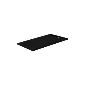 Cutting Board Polyethylene Black with Handle 250x400x12mm