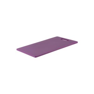Cutting Board Polyethylene Purple with Handle 450x300x12mm