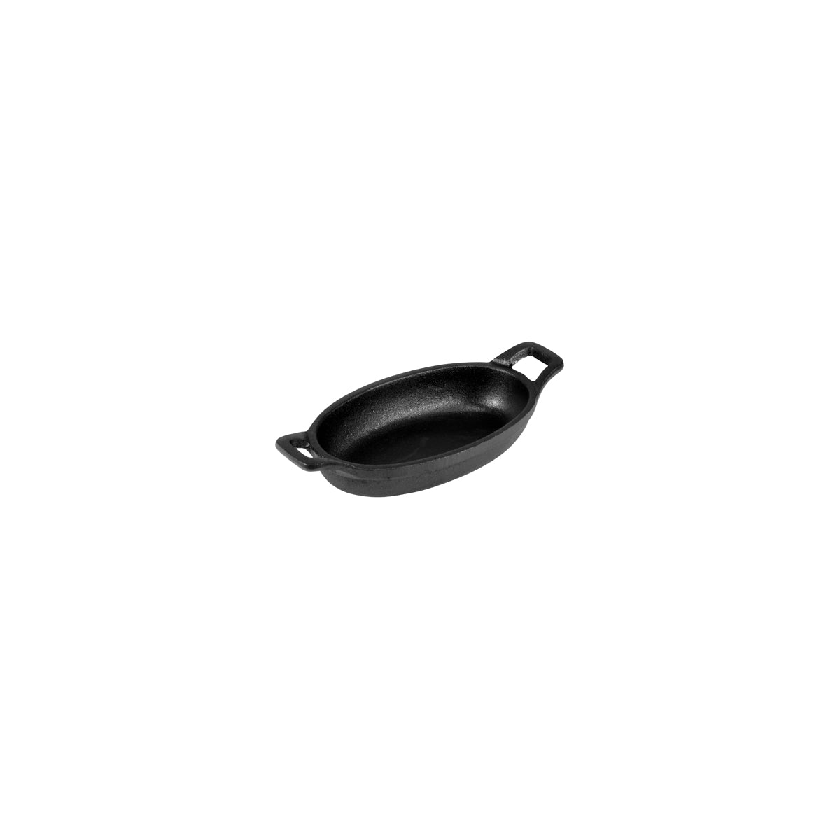 Cast Iron Mini Oval Gratin with Handles 150x95x30mm
