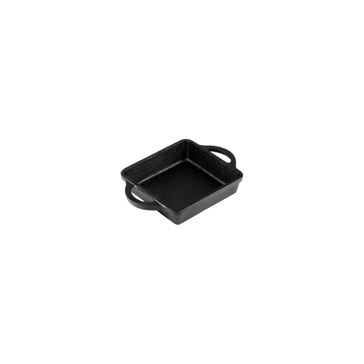 Cast Iron Mini Square Skillet with Handles 120x120x30mm