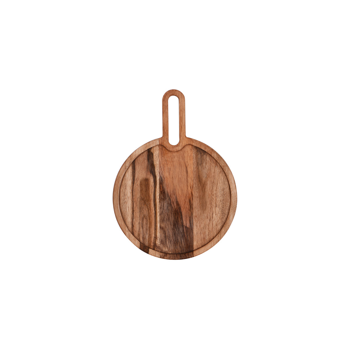 Serve Natural Acacia Round Paddle Board 205x15mm