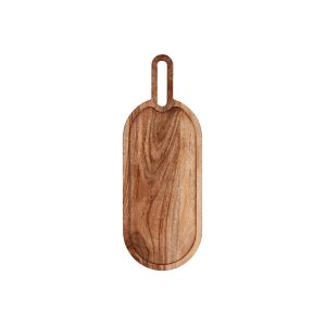 Serve Natural Acacia Rectangular Paddle Board 305x140x15mm