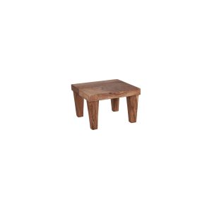 Serve Natural Acacia Square Stand with Legs 210x210x140mm