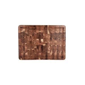 Serve Natural Acacia Butchers Block with Handles 510x380x40mm
