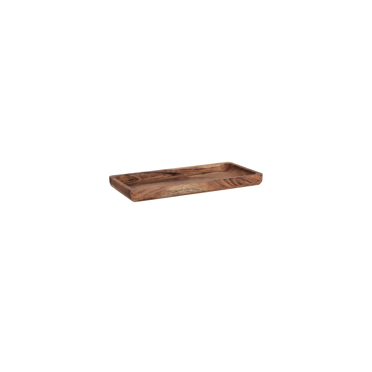 Serve Natural Acacia Rectangular Tray 305x150x25mm