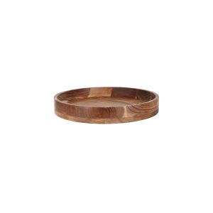 Serve Natural Acacia Round Display Platter 355x50mm