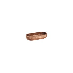 Serve Natural Acacia Oval Bowl 254x130x60mm