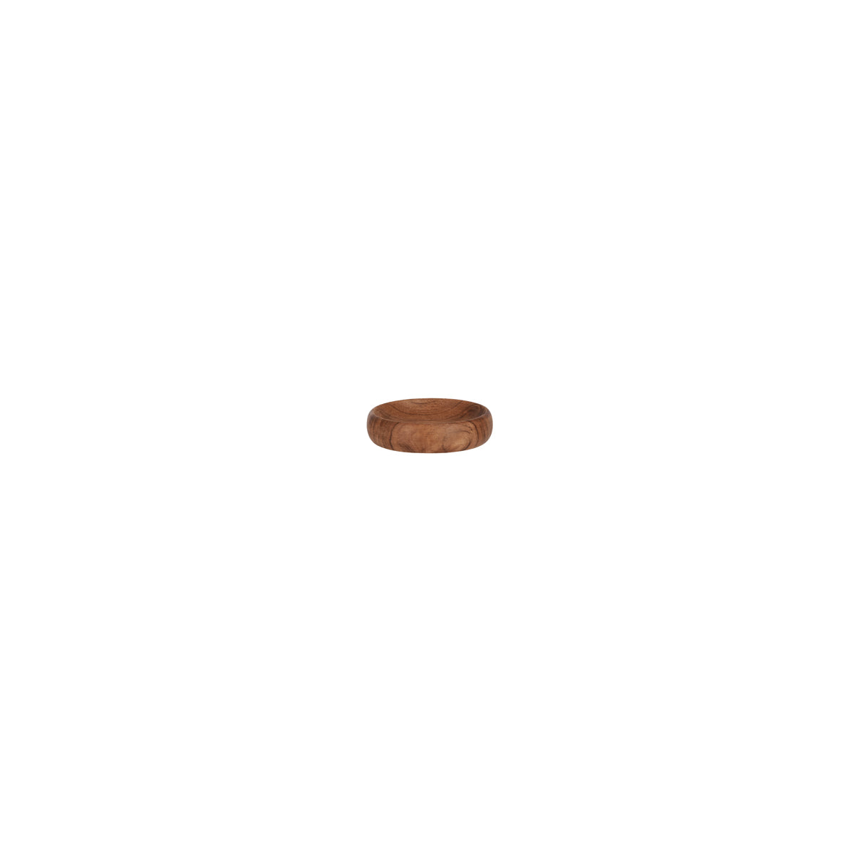 Serve Natural Acacia Round Dip Bowl 100x25mm