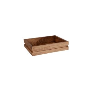 Serve Natural Acacia Display Tray GN 1/2 325x265x75mm
