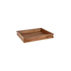 Serve Natural Acacia Display Tray GN 2/3 325x354x50mm