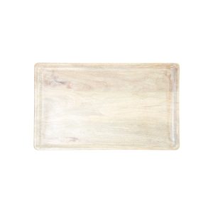 Mango Wood Rectangular Serving Board White 430x250x15mm