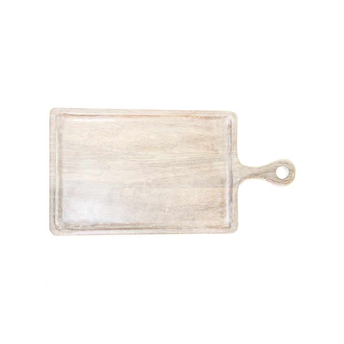 Rectangular Serving Board with Handle White 520x440x20mm