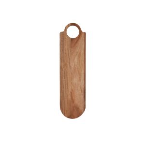 Serve Natural Acacia Oval Board with Loop Handle 560x150x15mm