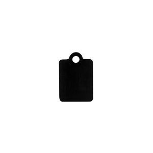 Serve Black Acacia Board with Loop Handle 280x190x25mm