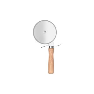 Pizza Cutter Wood Handle 100x250mm