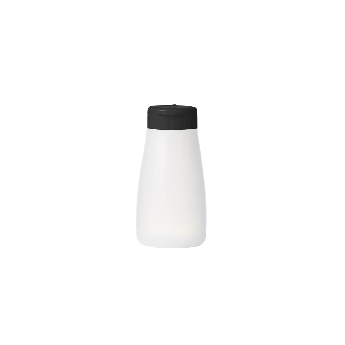 Soft Squeeze Shaker Bottle w/ Black Cap 300ml