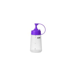 Soft Squeeze Bottle w/ Purple Cap 300ml