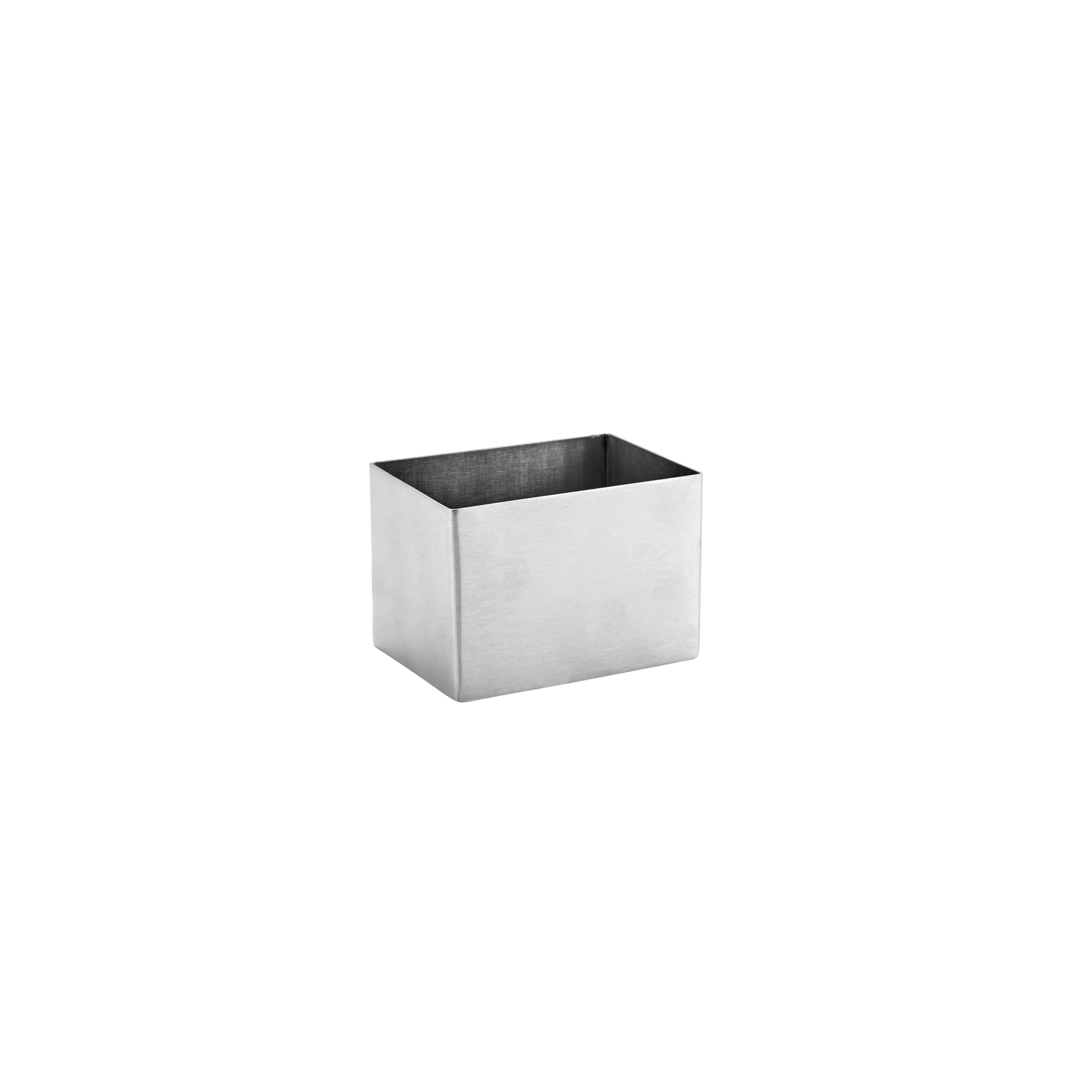Sugar Packet Holder Satin Finish Stainless Steel 90x65x63mm