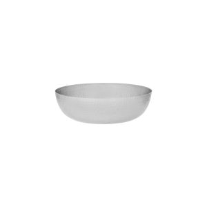 Round Serving / Seafood Bowl Hammered Satin 250x80mm / 2.8L