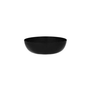 Round Serving / Seafood Bowl Hammered Black 250x80mm / 2.8L