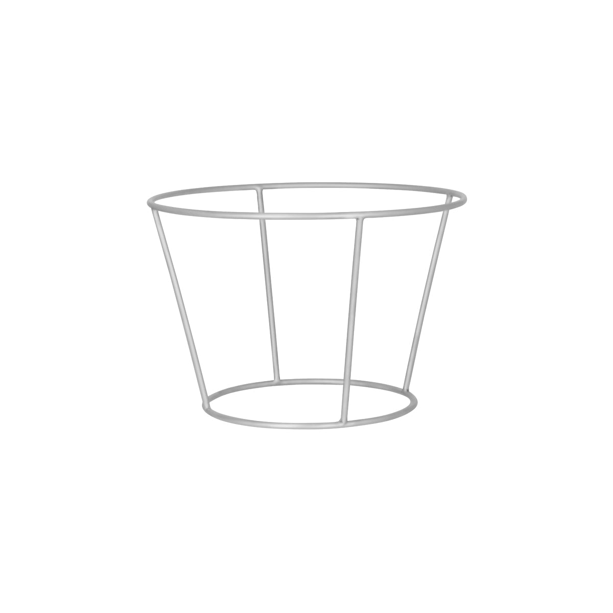 Round Riser Stainless Steel 195x285x190mm Satin