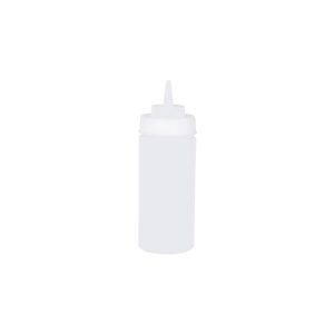 Squeeze Bottle Wide Mouth Clear 480ml