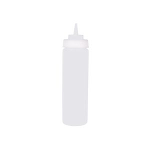 Squeeze Bottle Wide Mouth Clear 720ml