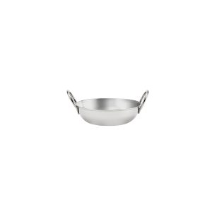 Kadai Bowl with Handles Stainless Steel 130/38mm