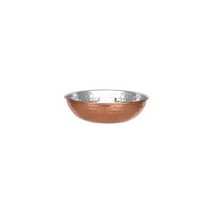 Kadai Bowl Stainless Steel / Copper Plate 170x50mm