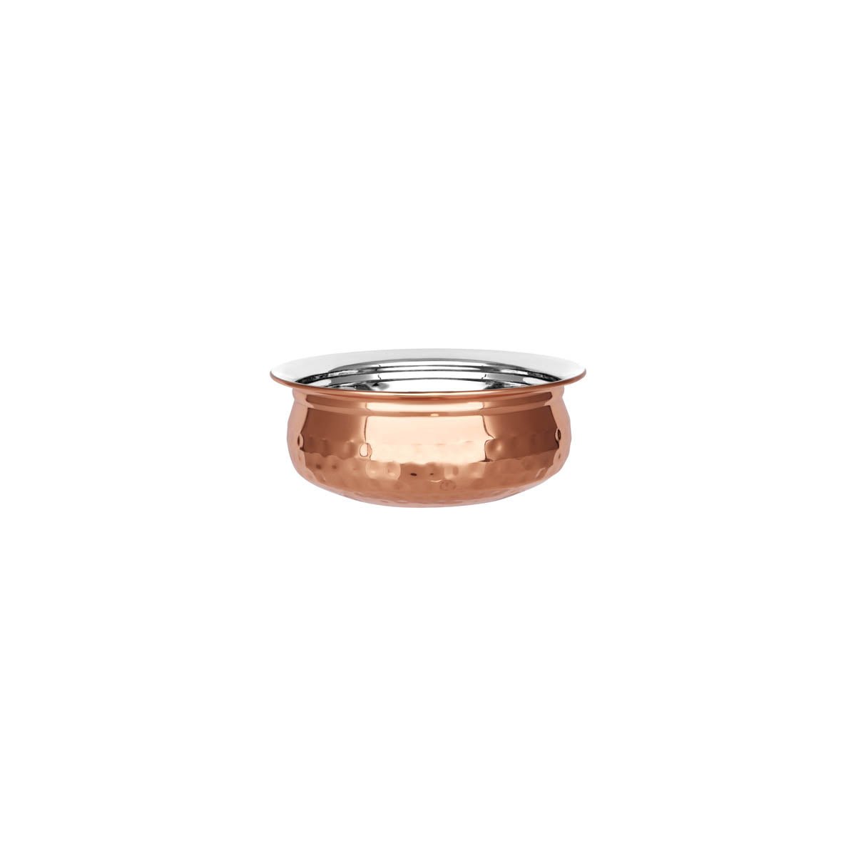 Handi Bowl Stainless Steel / Copper Plate 150x65mm