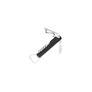 Waiters Friend & Crown Opener with Black Handle