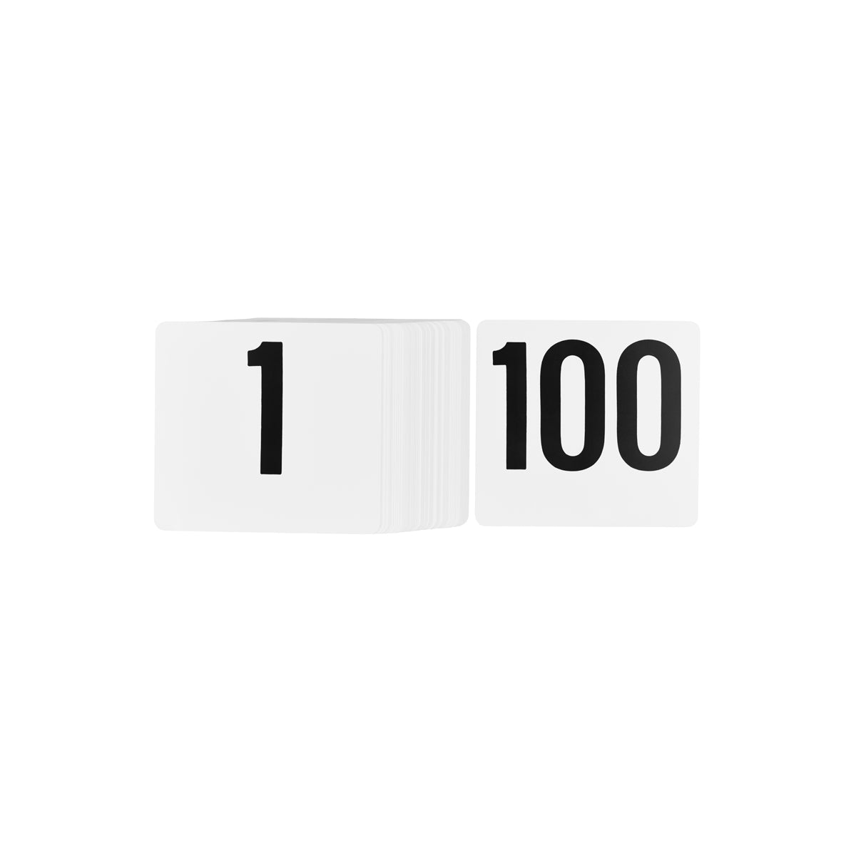 Tablekraft Table Number Set 1-100