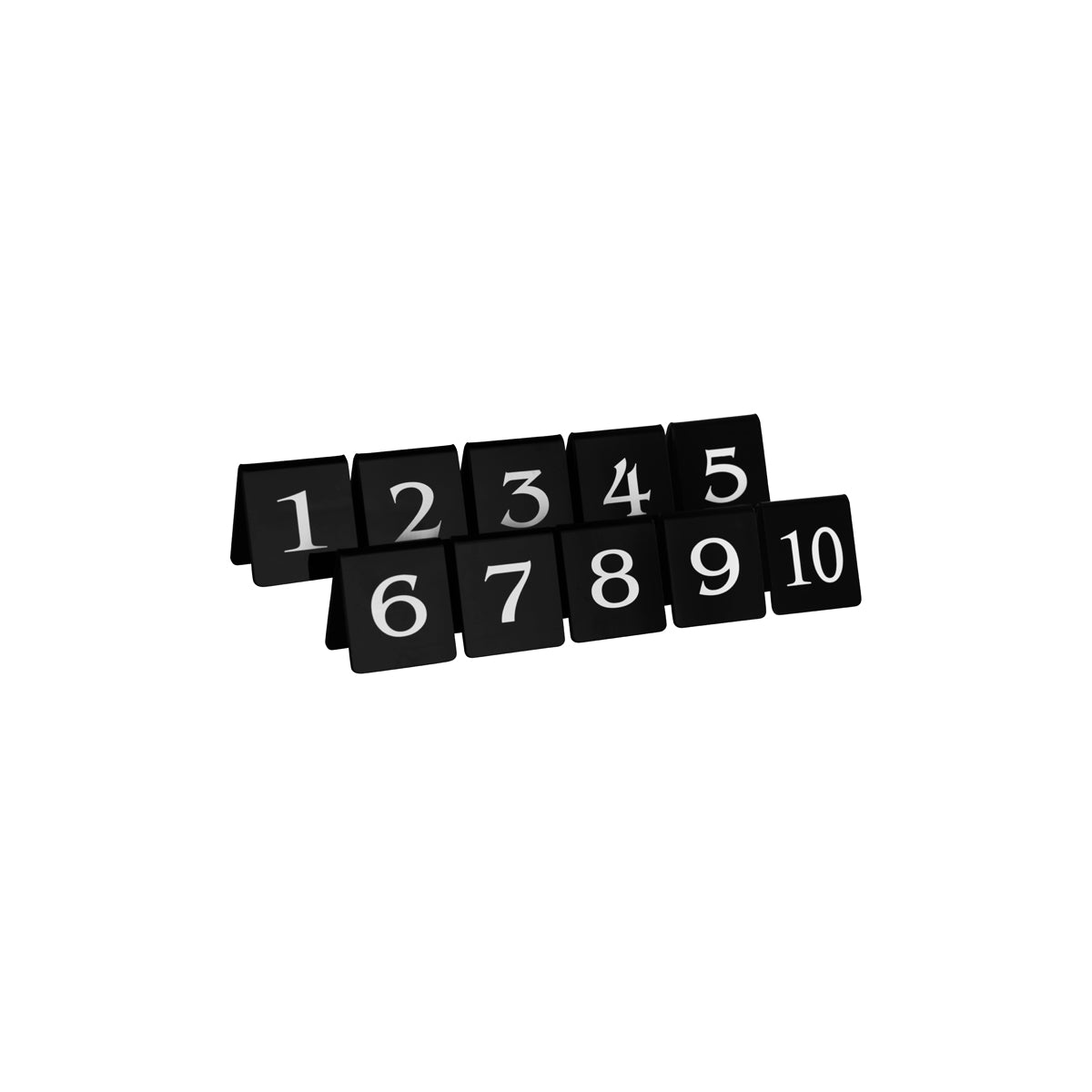 Chef Inox A-Frame Table Number 1-10