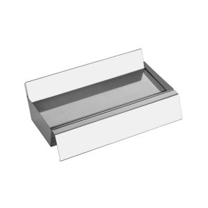 Ashtray Floor with Removable Tray 300x190x80mm