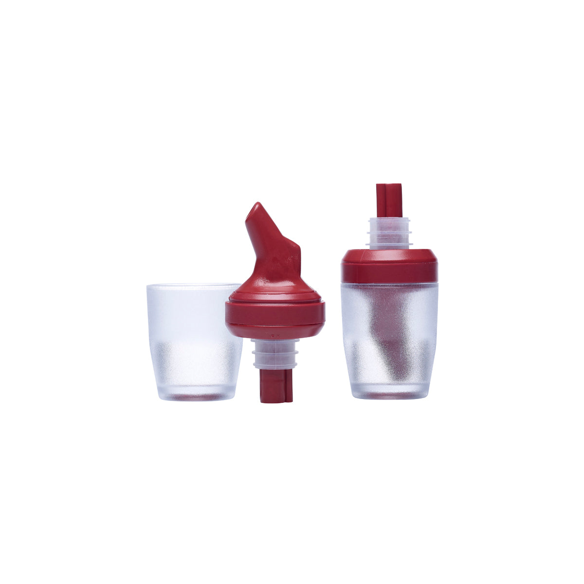 Tru-Pour Pourer Combo & Measure Burgundy 30ml (12/Pack)